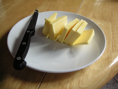 Butter slices